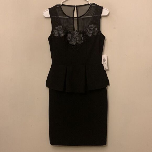 Bisou Bisou black sleeveless dress Size 2 NWT - Picture 2 of 9